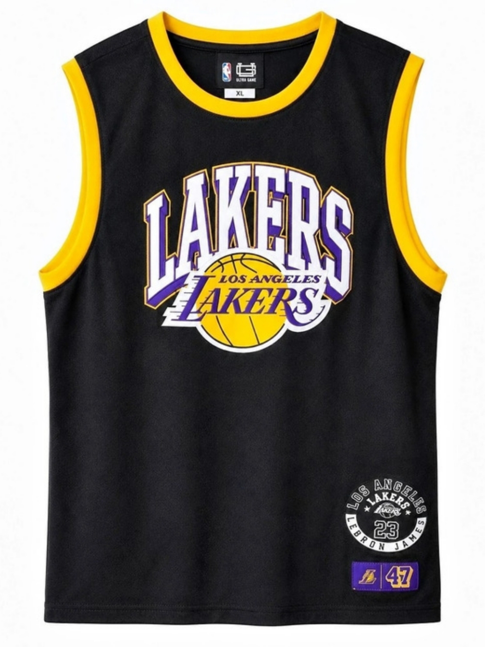 NBA Ultra Game Los Angeles Lakers #23 LeBron James jersey Basketball Jersey